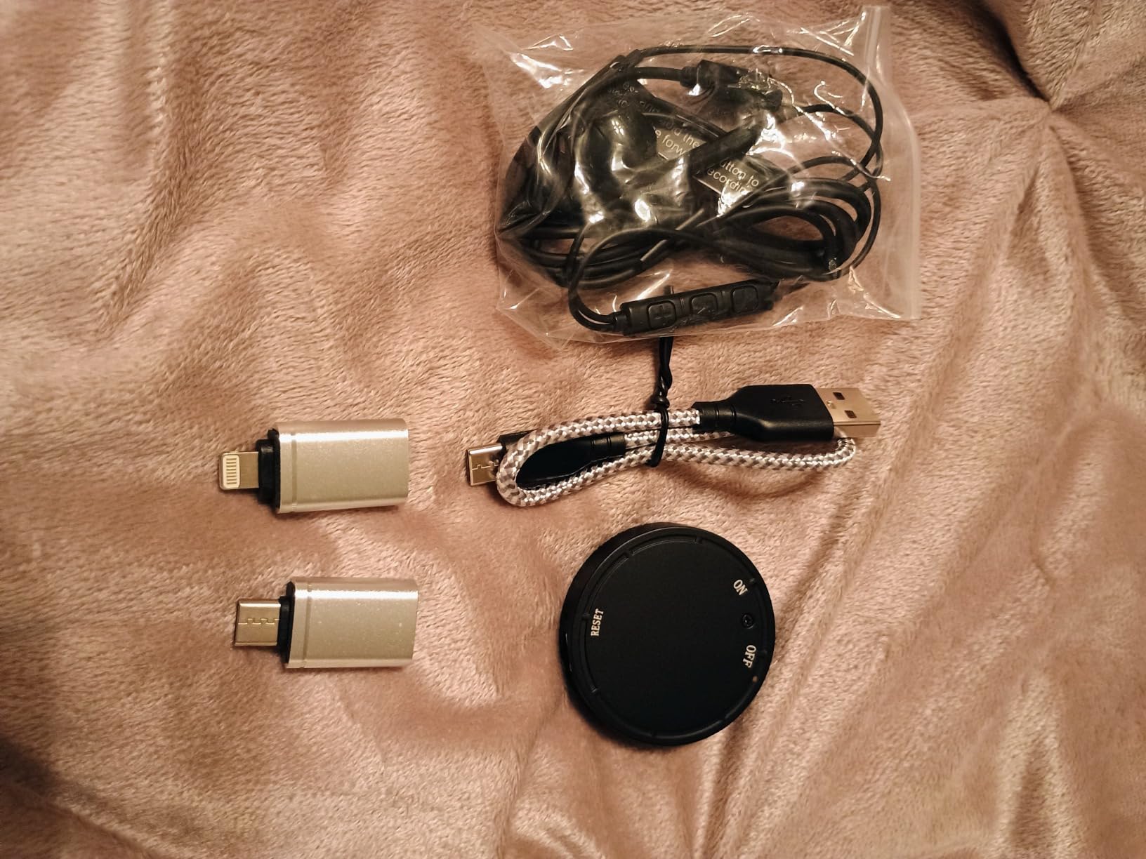 132G (9800 Hour) Voice Activated Recorder - Elasound Voice Recorder with AI-Intelligent Triple Noise Reduction, Portable Audio Recorder customer photo 2