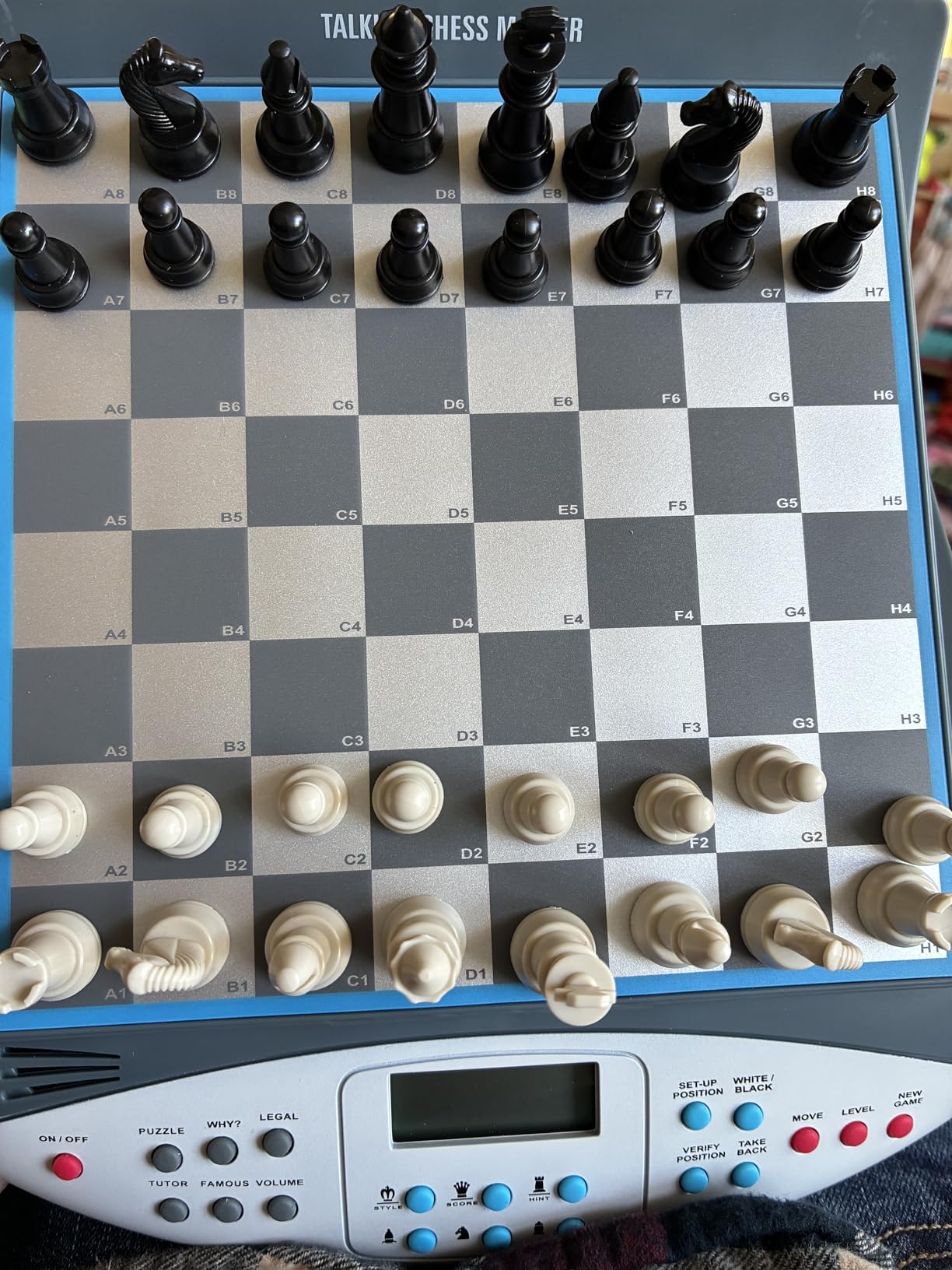 Talking Chess Master Electronic Chess Set - Electronic Chess Board with Voice Teaching System - 32 Levels 2000 ELO Computer Chess Game with Sensor Chess Board Magnetic Pieces customer photo 1