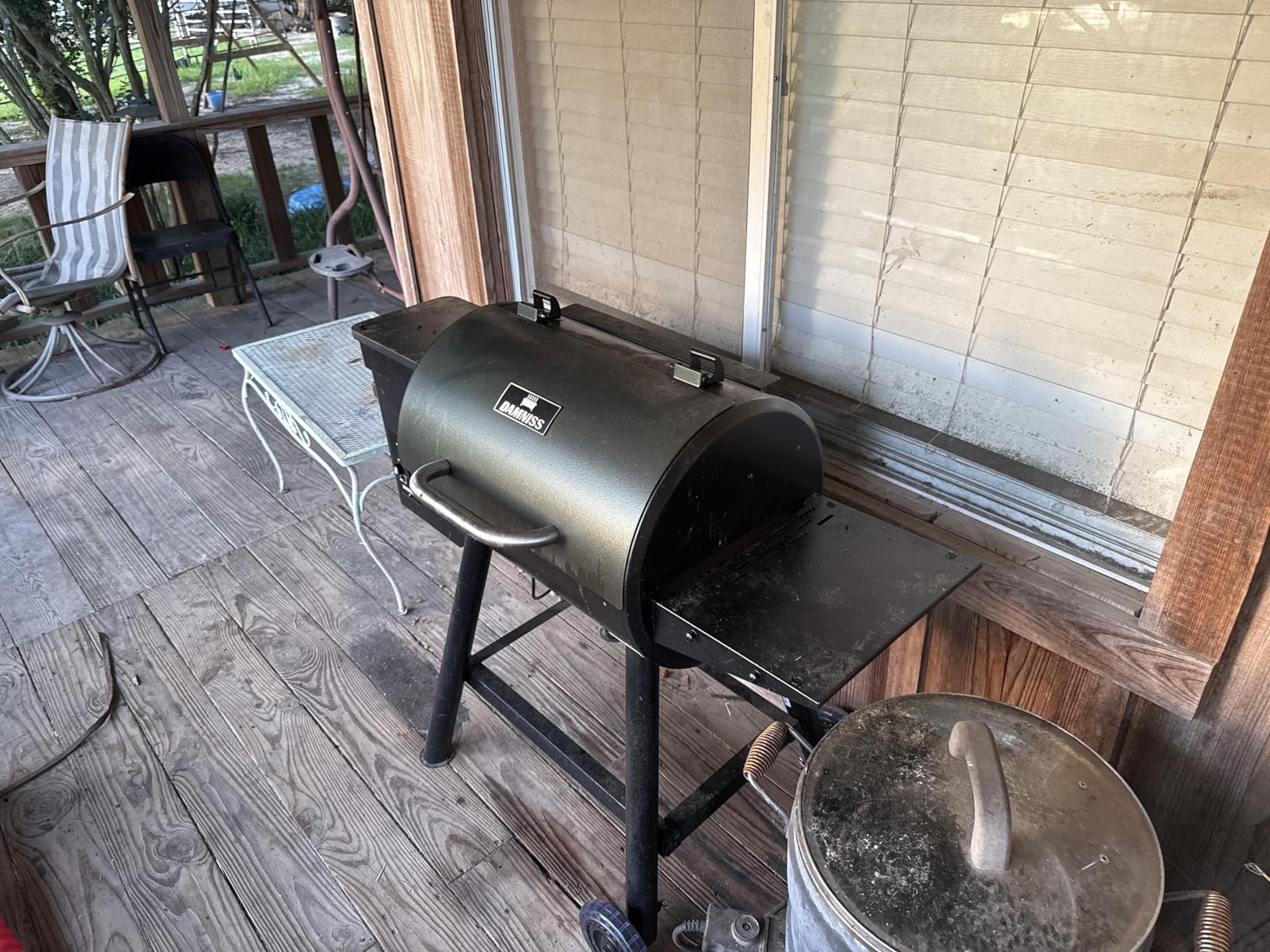 Electric Pellet Smoker Grill 565 SQ.IN Cook Area Pellet Smoker with Auto Feed & PID Controller 500F Max Temperature 8 in 1 BBQ Grill with Meat Probe & Side Table with Hooks Perfect for Outdoor BBQ customer photo 2