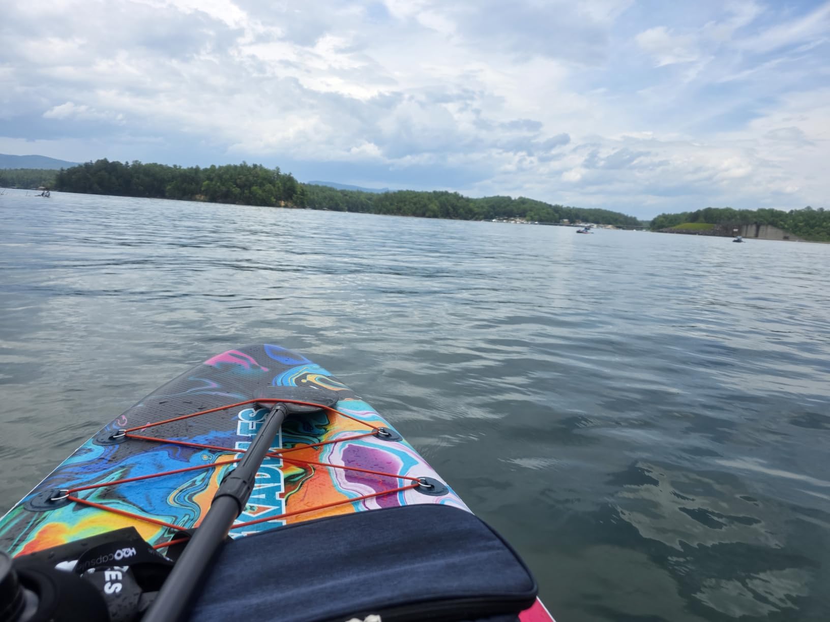 10'6'' Inflatable Stand Up Paddle Board (SUP) for Adults and Youth with Non-Slip Deck, Complete Accessories Kit for Fishing, Yoga, Fitness & Family Fun customer photo 2