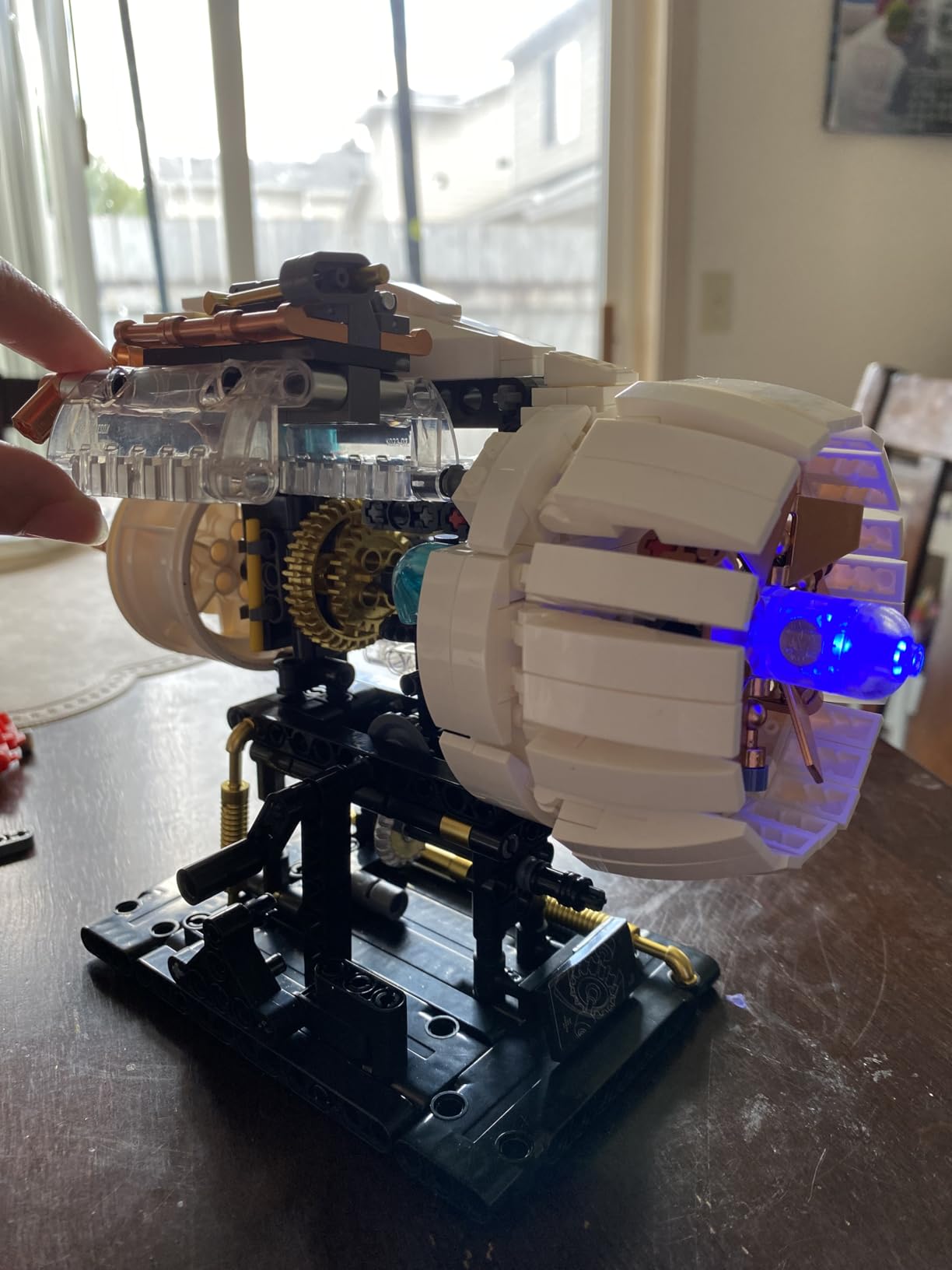 V8 Engine Model Kit that Runs, Build Your Own Mini Visible Car Motor, Physical Science Experiment Building Set for Adults & Teens (703 PCS) customer photo 1