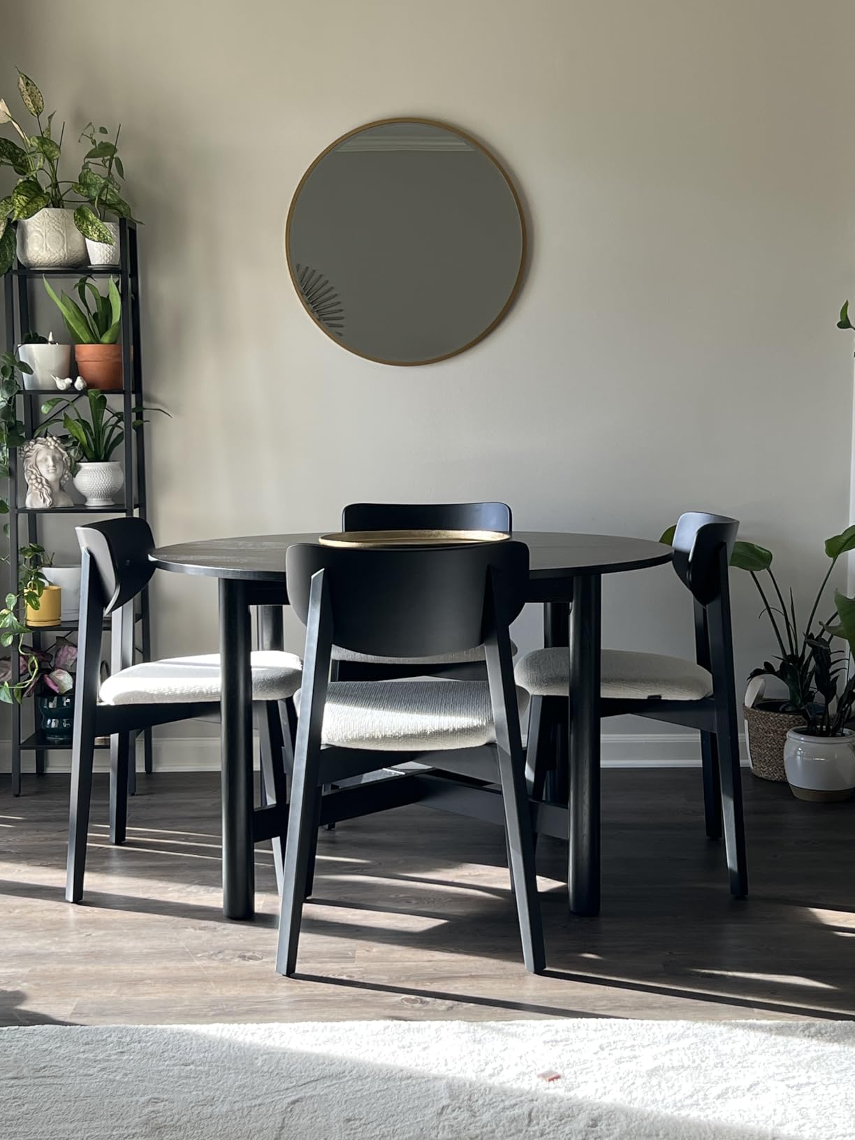 Best Choice Products Solid Wood Dining Table for 4-6, Kitchen Table, 47