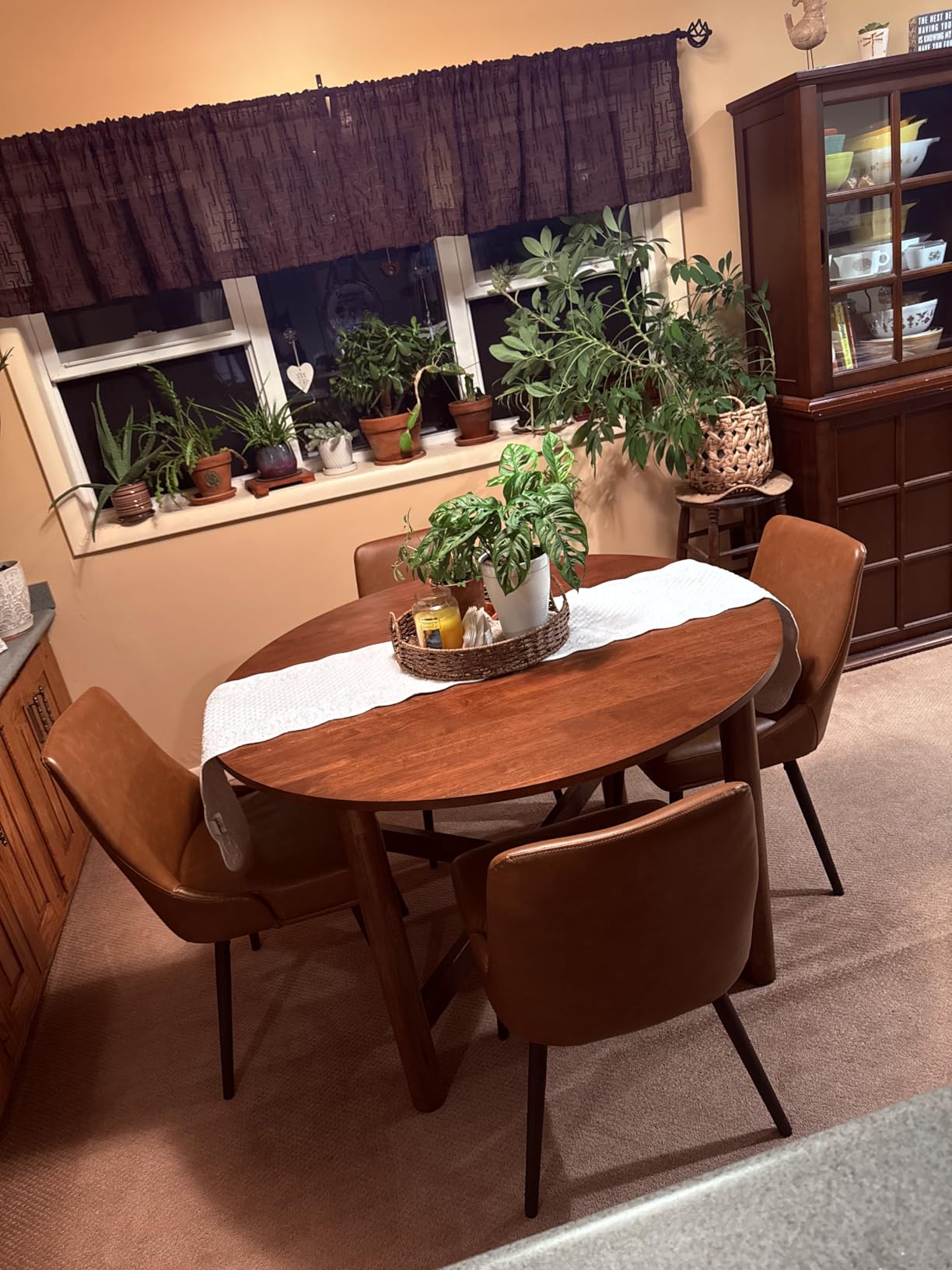 Best Choice Products Solid Wood Dining Table for 4-6, Kitchen Table, 47